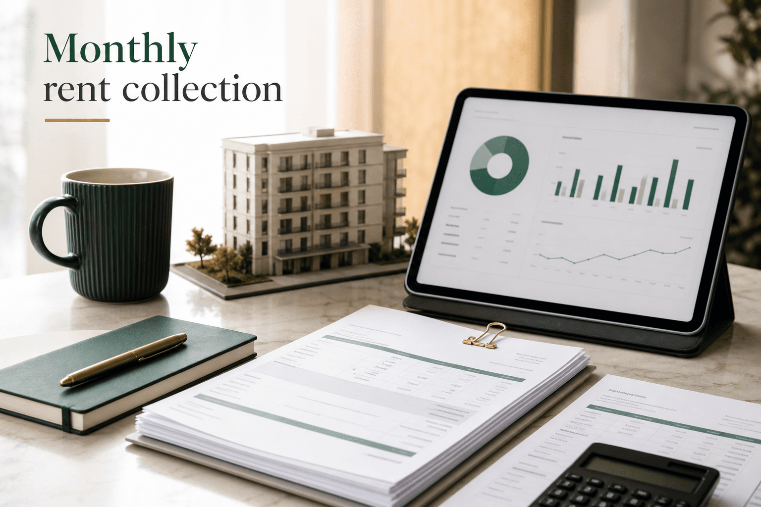 Rent invoices and payment tracking